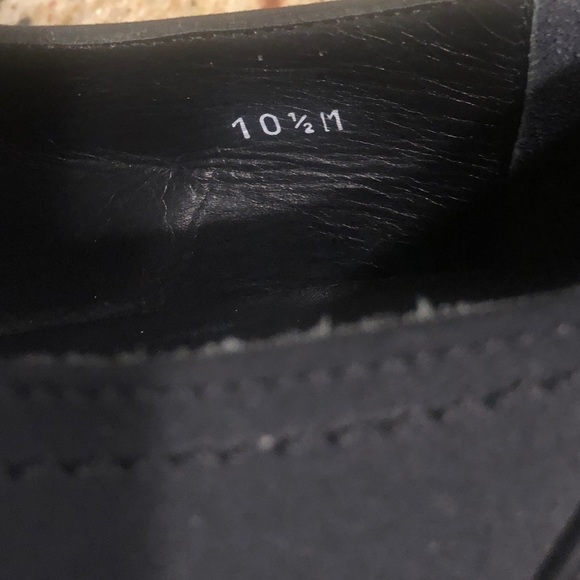 Numero-D Black slip on shoe: crepe elastic - Picture 6 of 7